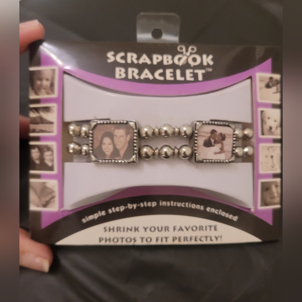 NWOT 🩶Scrapbook Bracelet 🩶 DIY
